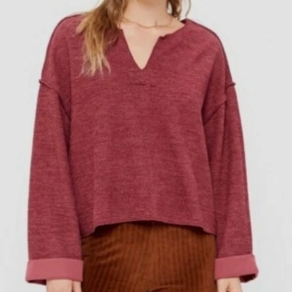 UO Inside Out Boxy Sweater